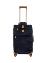 John Lewis Bric's Life 71cm 4-Wheel Faux Suede Trolley Suitcase- Buy online at McGrocer