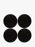 Selbrae House round slate coasters set of 4, 11cm (British brand)