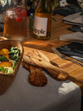 Selbrae House olive wood salad server hands, imported from the UK