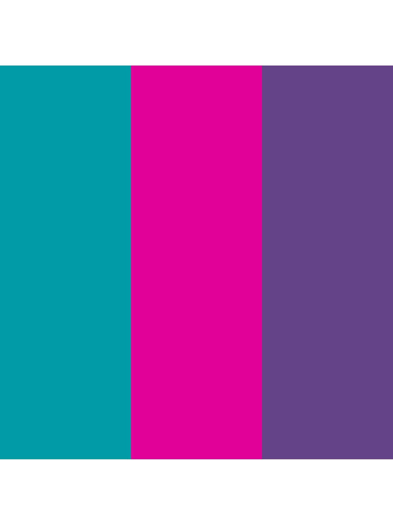 Cricut Smart Vinyl permanent matte vinyl 3 sheets aqua party pink purple - British product