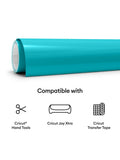 Cricut Smart Vinyl permanent matte vinyl 3 sheets aqua party pink purple - British product