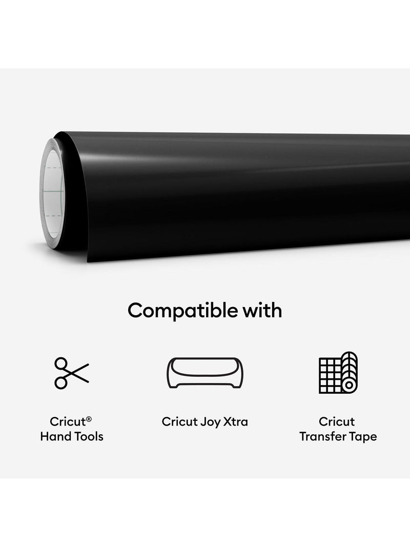 Cricut Smart Vinyl permanent matte sheets 3-pack, imported from the UK