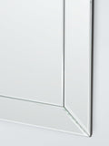 John Lewis bevelled full-length wall mirror clear 140x40cm, imported from the UK