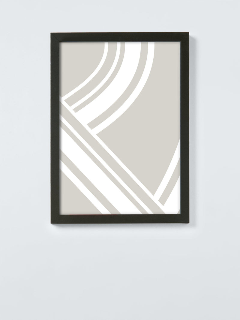 John Lewis A4 poster frame set of 2 black - British product