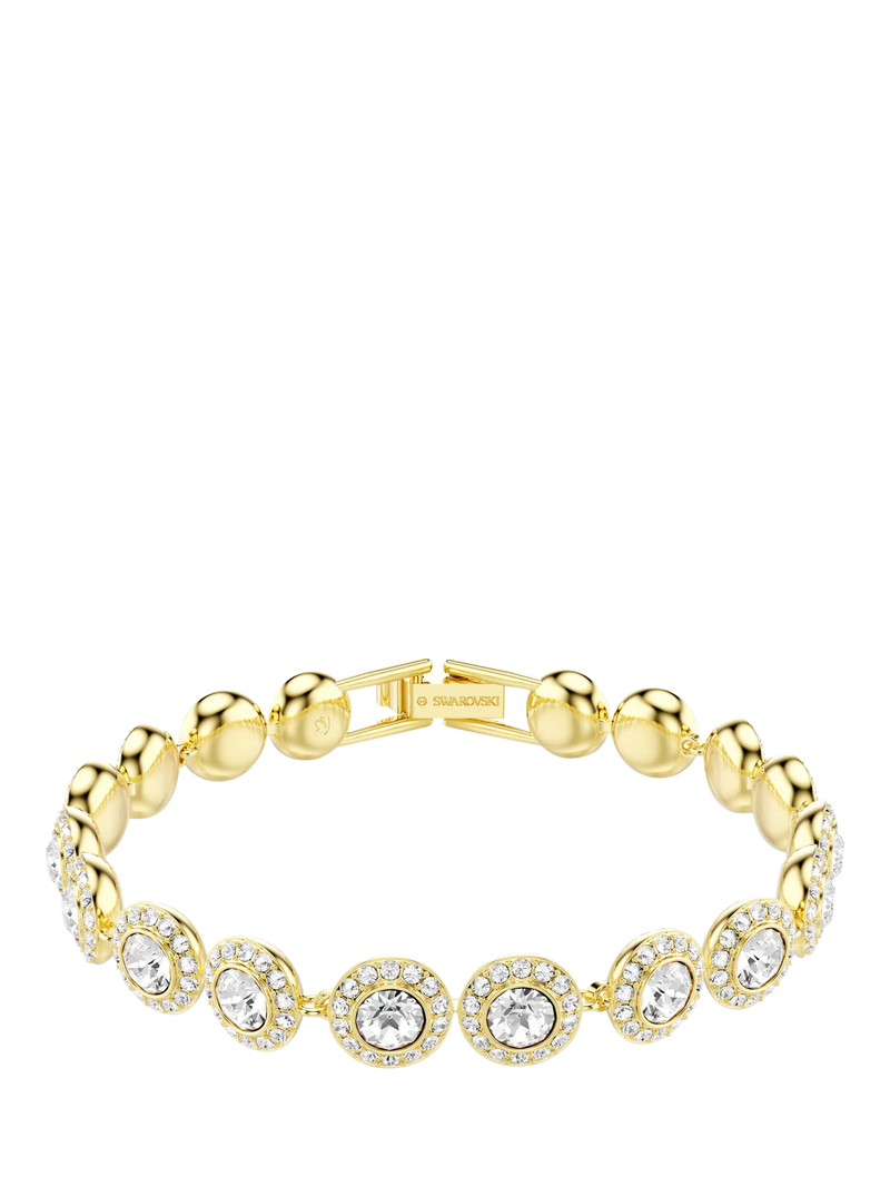 Swarovski Angel Crystal Bracelet gold shiny 16.5 cm (British brand)