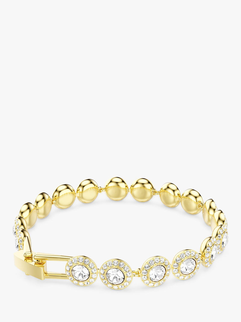 Swarovski Angel Crystal Bracelet gold shiny 16.5 cm (British brand)