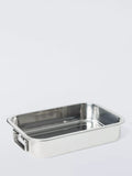 John Lewis stainless steel roasting tray 25cm - British product