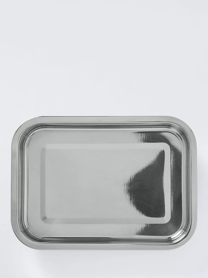 John Lewis stainless steel roasting tray 25cm - British product