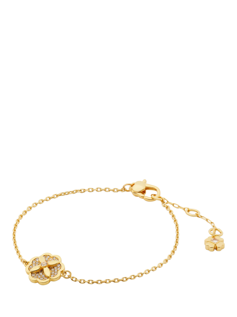 kate spade new york cubic zirconia chain bracelet - British product