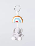 John Lewis soft baby elephant jitter pram toy (British brand)
