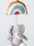 John Lewis soft baby elephant jitter pram toy (British brand)