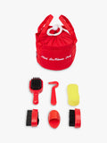 LeMieux Pony Grooming Kit Red, UK version