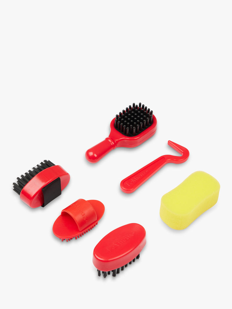 LeMieux Pony Grooming Kit Red, UK version