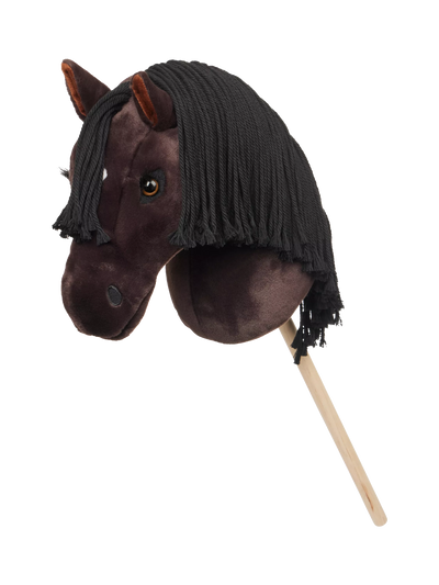 John Lewis LeMieux Freya Dark Bay Eventer Hobby Horse Toy- Buy online at McGrocer