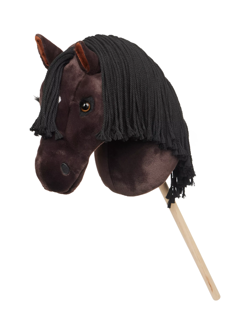 LeMieux Freya dark bay eventer hobby horse, UK version