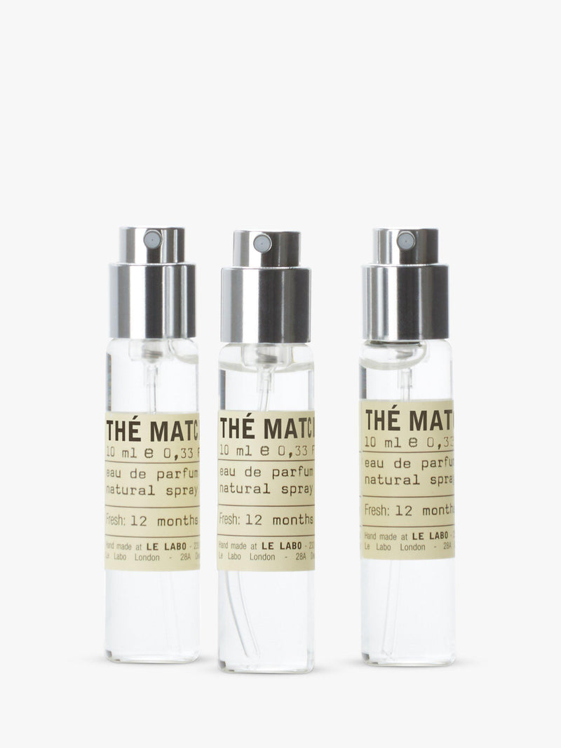 Le Labo Thé Matcha 26 Eau de Parfum Travel Refill Set, 3 x 10ml, UK version