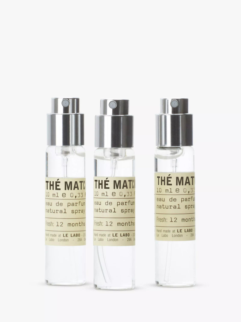 Le Labo Thé Matcha 26 Eau de Parfum Travel Refill Set, 3 x 10ml, UK version