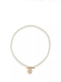 Lauren Ralph Lauren faux pearl padlock necklace, UK version