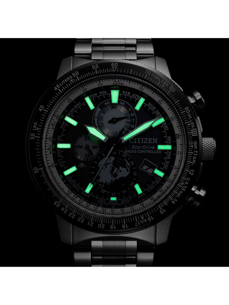 Citizen Pro Master Chronograph Eco-Drive watch 46mm, UK version