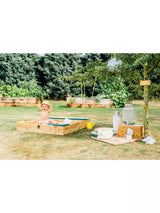 John Lewis Plum Store It Wooden Sand Pit- Buy online at McGrocer