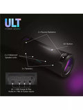 Sony SRS-ULT70 portable Bluetooth speaker black, imported from the UK