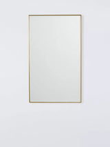 John Lewis John Lewis Dalston Aluminium Rectangular Wall Mirror, 100 x 60cm- Buy online at McGrocer