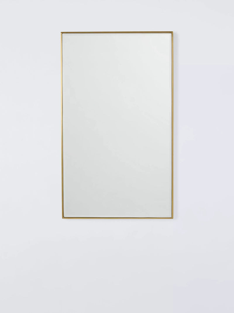 John Lewis wall mirror rectangular aluminium 100x60cm - British product