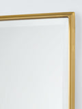 John Lewis wall mirror rectangular aluminium 100x60cm - British product