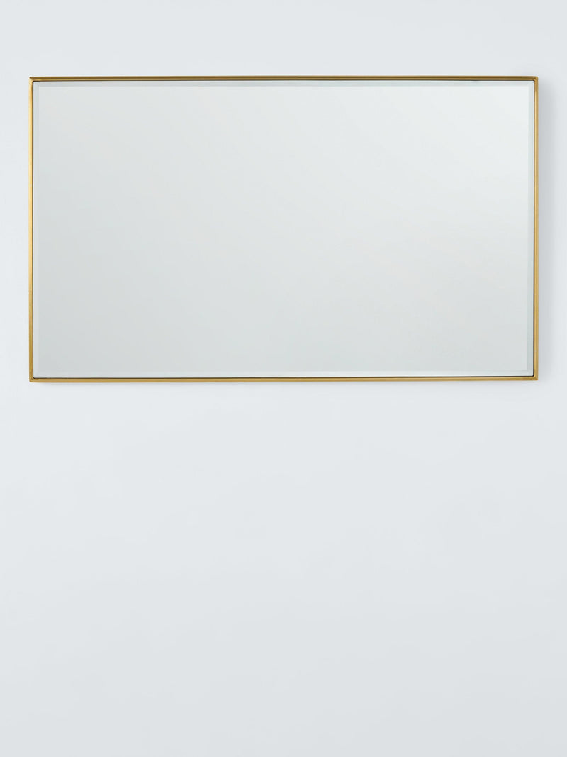 John Lewis wall mirror rectangular aluminium 100x60cm - British product