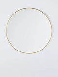 John Lewis Dalston aluminium round wall mirror 80cm, UK version