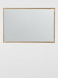 John Lewis Knurl wall mirror antique brass 90x60cm - British product