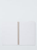 John Lewis A4 Kraft Hearts Notebook 200 pages, UK version