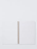 John Lewis A4 Kraft Hearts Notebook 200 pages, UK version