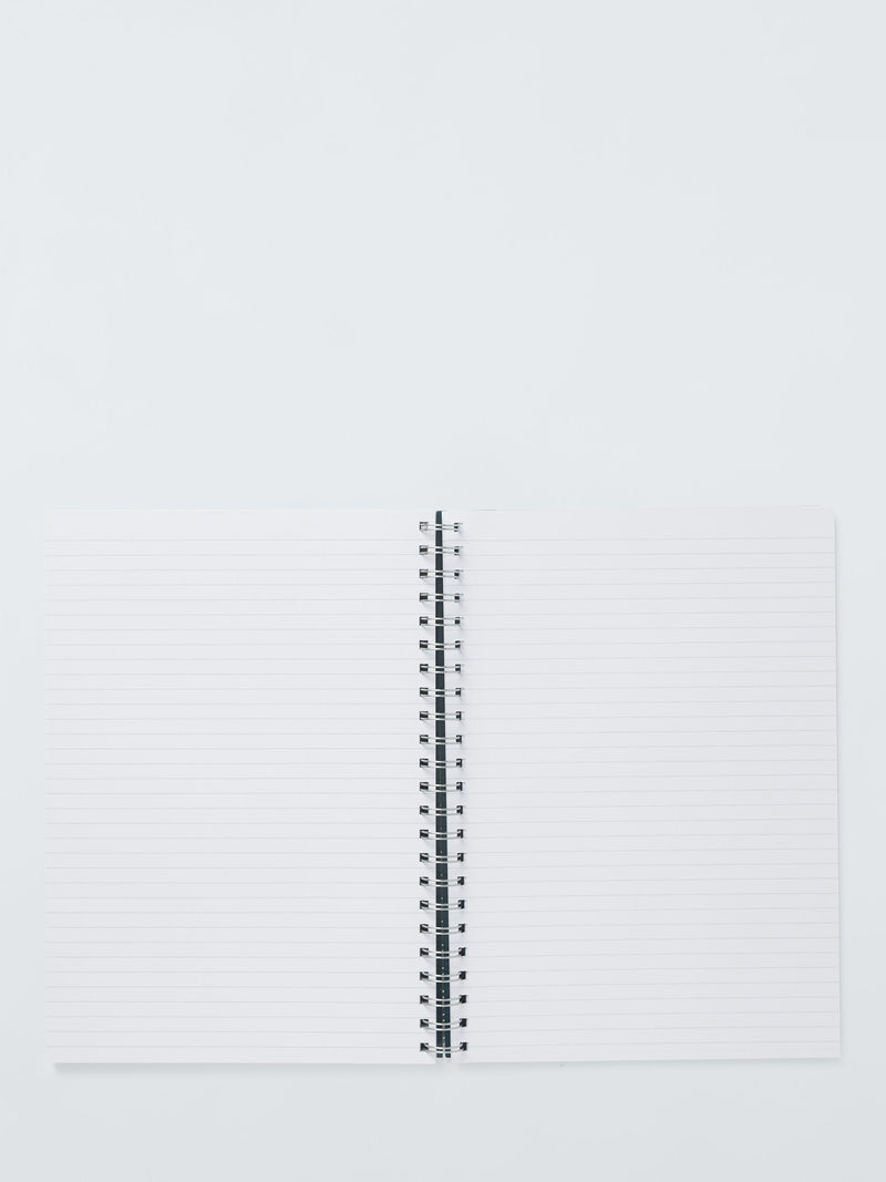 John Lewis A4 lined notebook with stripe pattern, UK version