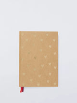John Lewis John Lewis B5 Hardback Foil Hearts Notebook Multi- Buy online at McGrocer