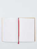 John Lewis B5 hardback foil hearts notebook multi, imported from the UK