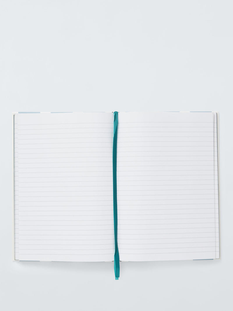 John Lewis B5 hardback stripe notebook lined pages, UK version