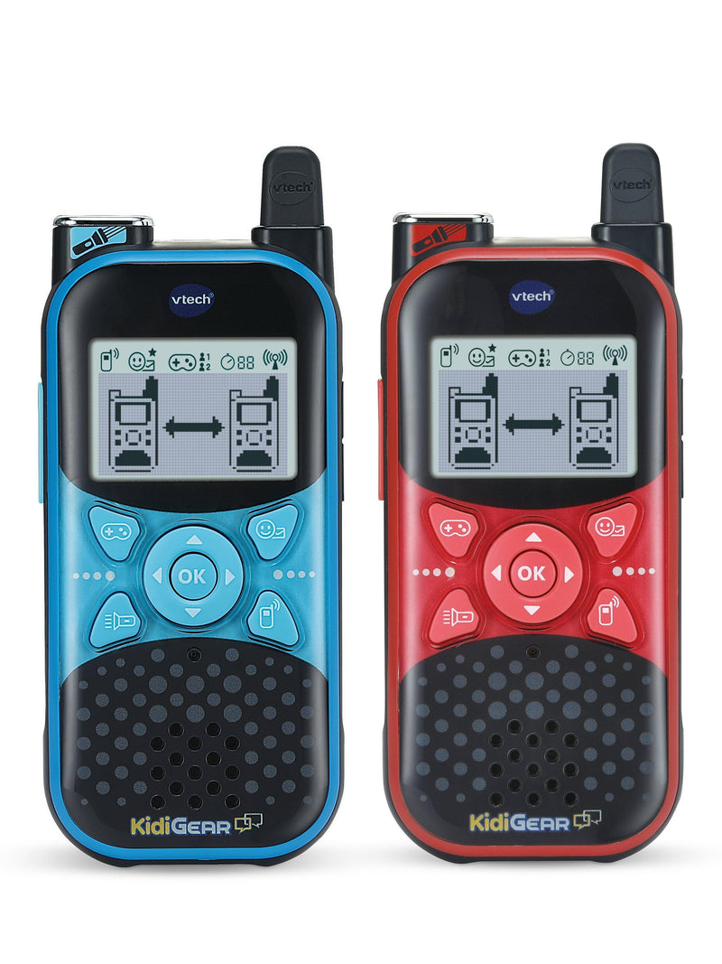 VTech children's walkie talkie set with torch and backlit screen (British brand)
