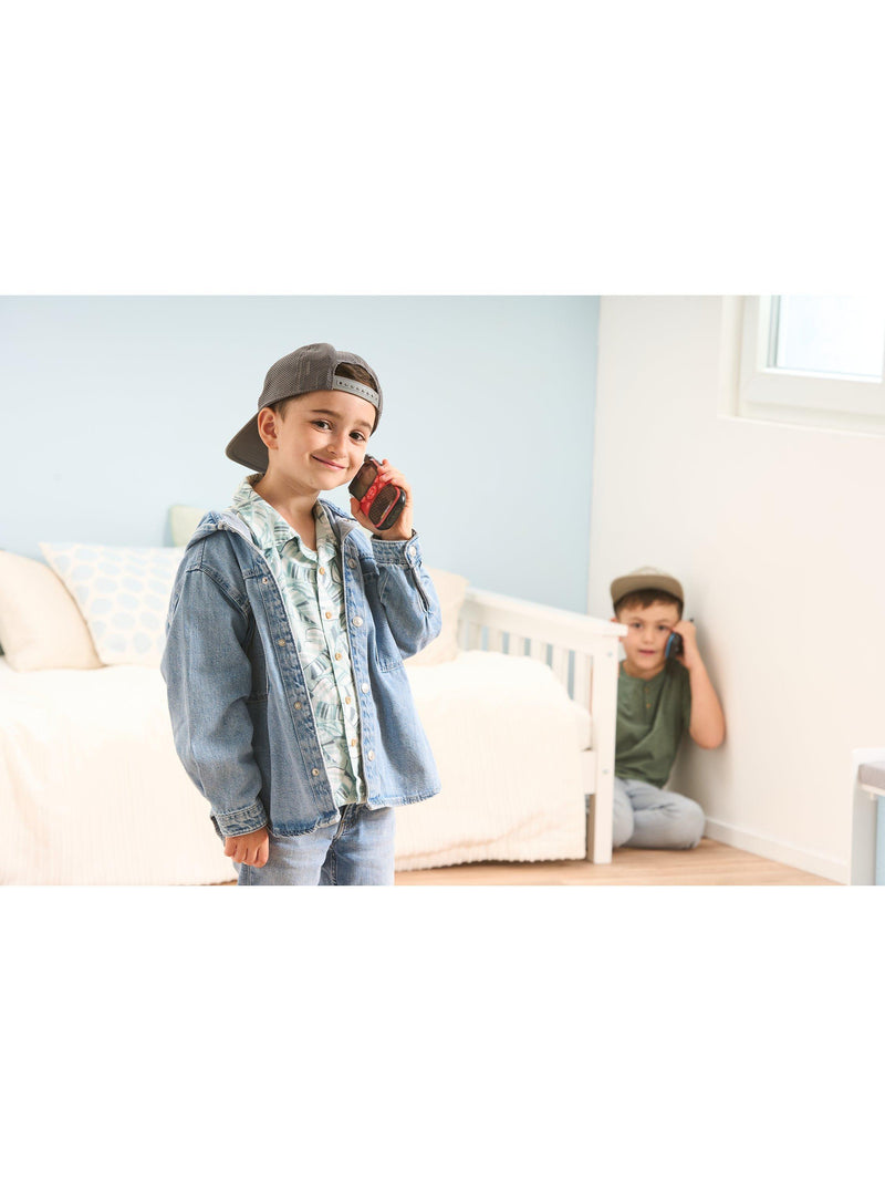 VTech children's walkie talkie set with torch and backlit screen (British brand)