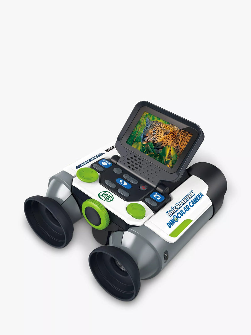 LeapFrog educational binocular camera with interactive features, UK version