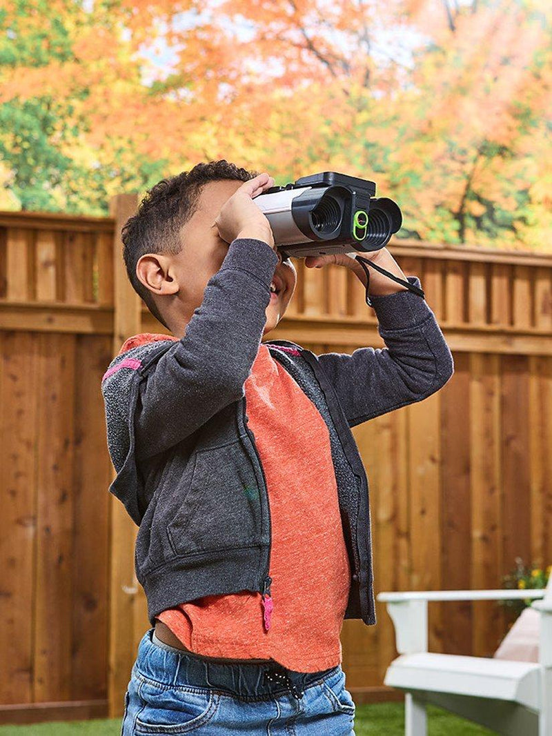 LeapFrog educational binocular camera with interactive features, UK version