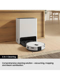 Samsung Bespoke Jet Bot Combo+ robot vacuum cleaner in Satin Grey (British brand)