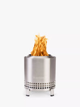 John Lewis Solo Stove Mesa XL Stainless Steel Tabletop Smokeless Firepit & Stand- Buy online at McGrocer