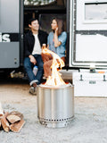 Solo Stove Ranger 2.0 stainless steel portable firepit, imported from the UK