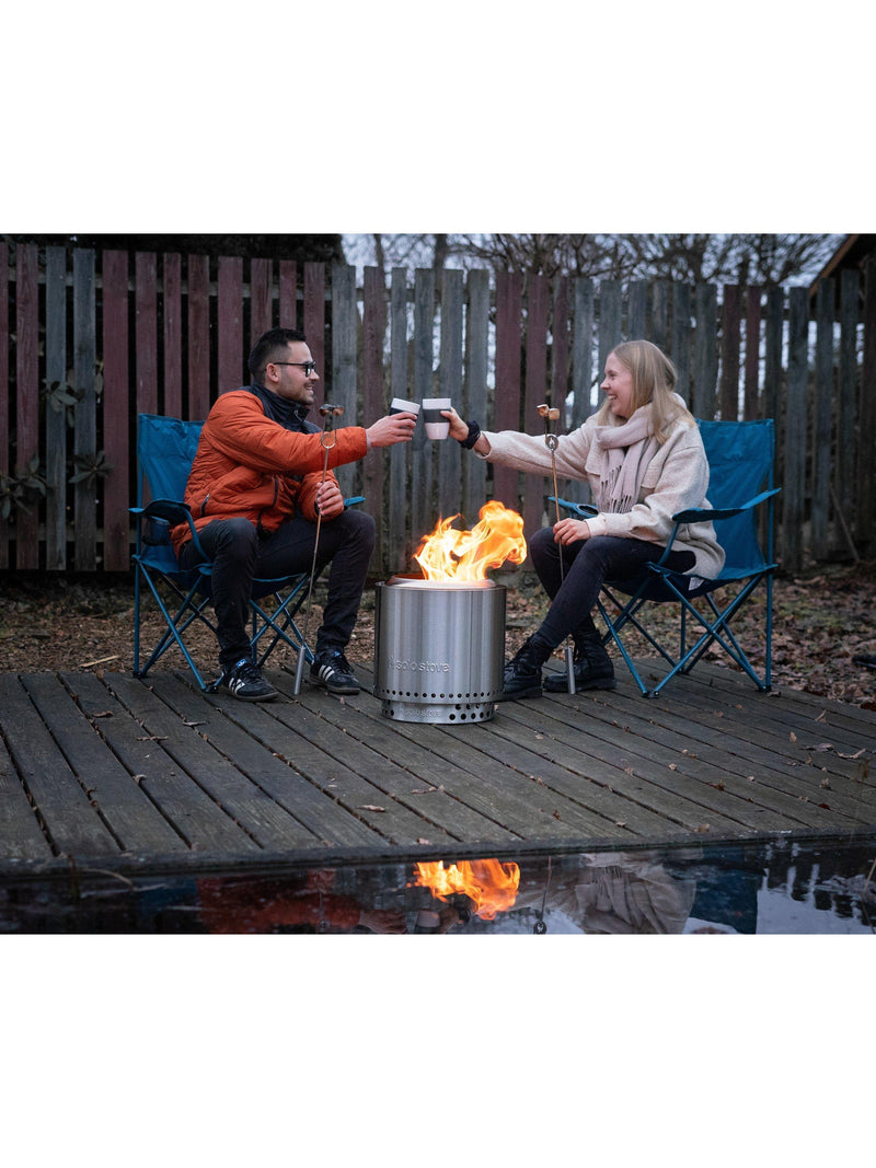 Solo Stove Ranger 2.0 stainless steel portable firepit, imported from the UK