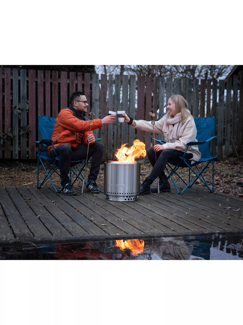 Solo Stove Ranger 2.0 stainless steel portable firepit, imported from the UK