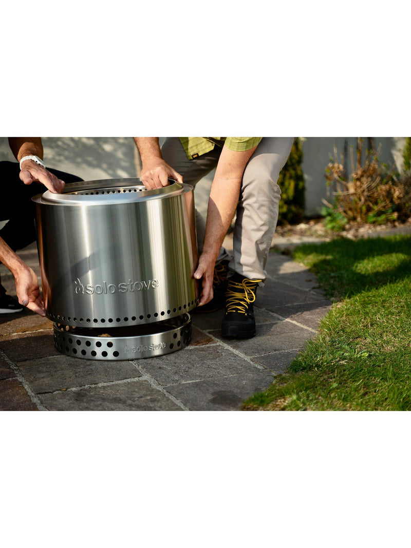 Solo Stove Ranger 2.0 stainless steel portable firepit, imported from the UK