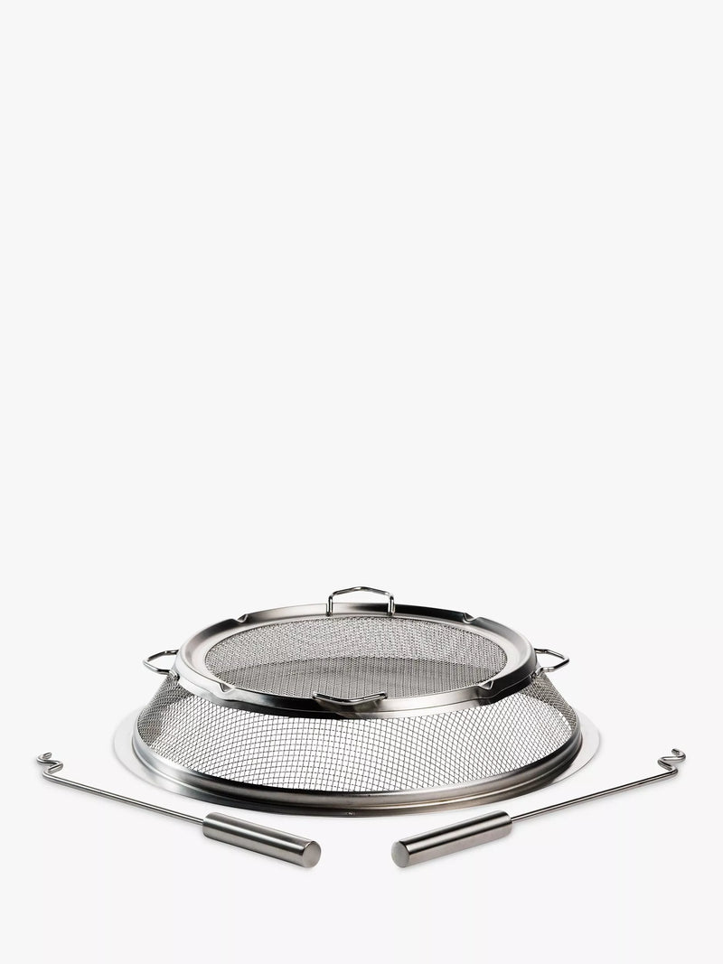 Solo Stove Bonfire 2.0 stainless steel firepit shield, UK version