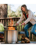 Solo Stove Bonfire 2.0 stainless steel firepit shield, UK version