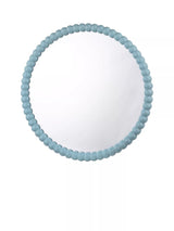 John Lewis Där Ruan Bobbin Round Wood Frame Wall Mirror, 70cm- Buy online at McGrocer